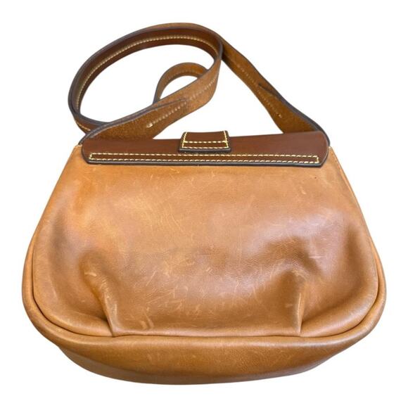 Dooney & Bourke Derby Florentine Crossbody Leather Bag - Picture 2 of 13